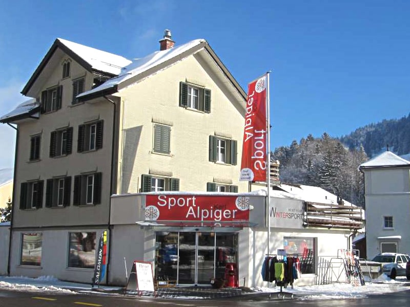 Magasin de location de ski Sport Karl Alpiger à Talstation Bergbahn, Alt St. Johann
